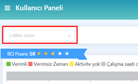 Kullanıcı Seçimi